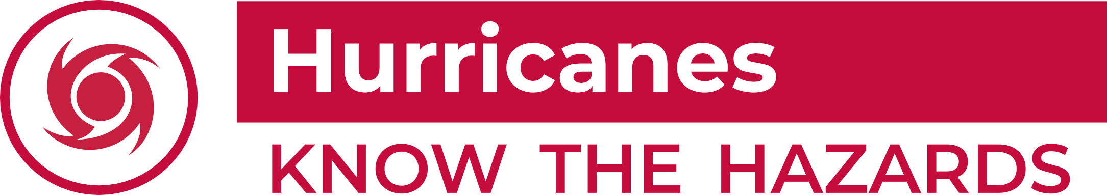 A header image with the text "Know the Hazards: Hurricanes"